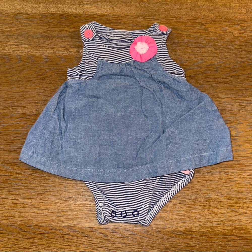 Carter's Child of Mine Baby Girl's Bubble Romper.